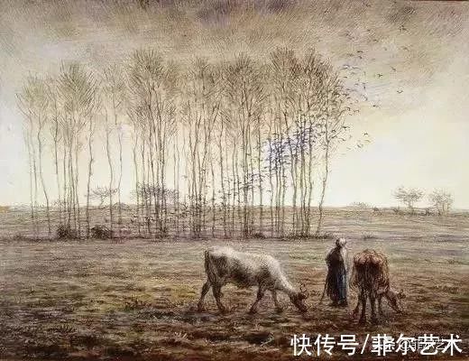 农民!大师就是大师~最穷苦潦倒的画家却画出了最温暖的画