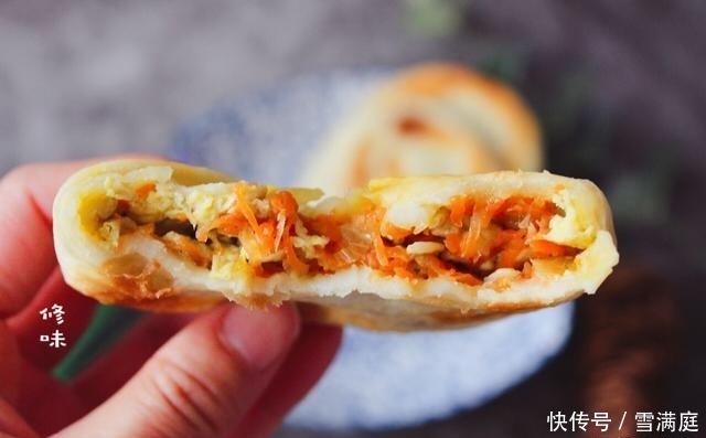 这馅饼没吃过就太亏了!加了它补肝明目,鲜香又筋道,四季都爱吃