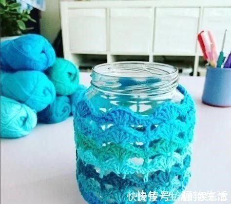 变废为宝|给普通的废旧玻璃瓶穿件衣服，颜值翻番！DIY变废为宝手工制作！