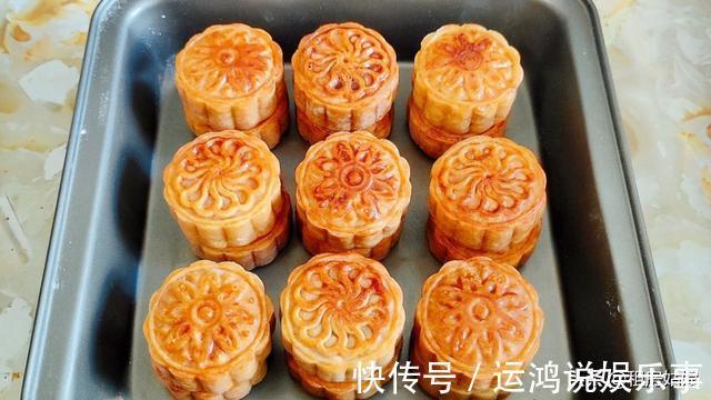 电饼铛|想吃月饼不用买,电饼铛就能做,比例配方详细讲解,轻松做成功