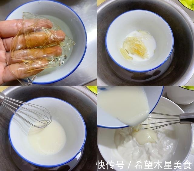 好吃不腻酸奶慕斯蛋糕，酸酸甜甜的青提鲜嫩爽口，口感太好了！