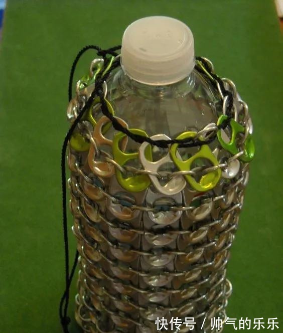 拉环|易拉罐喝完别扔,把环收集,简单的改一改,可做出很多妙用作品