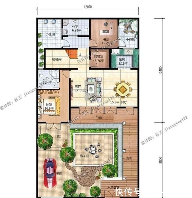 农村别墅|5款带院子的农村别墅,30年后,我想住在这样的房子里养老