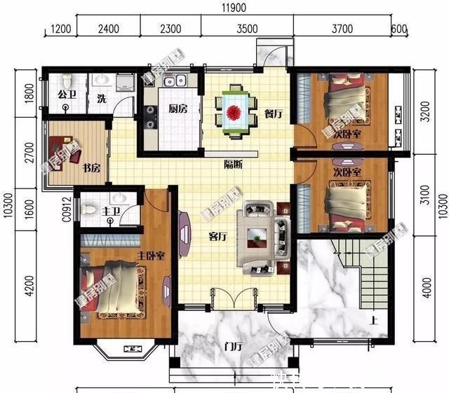 叠拼|兄弟建房不选双拼别墅,叠拼和联排也很气派,许多人这样建!