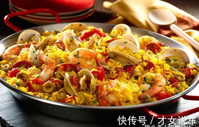 美食推荐:黯然销魂炒饭、鸡肉蘑菇焖饭、西班牙海鲜饭制作方法