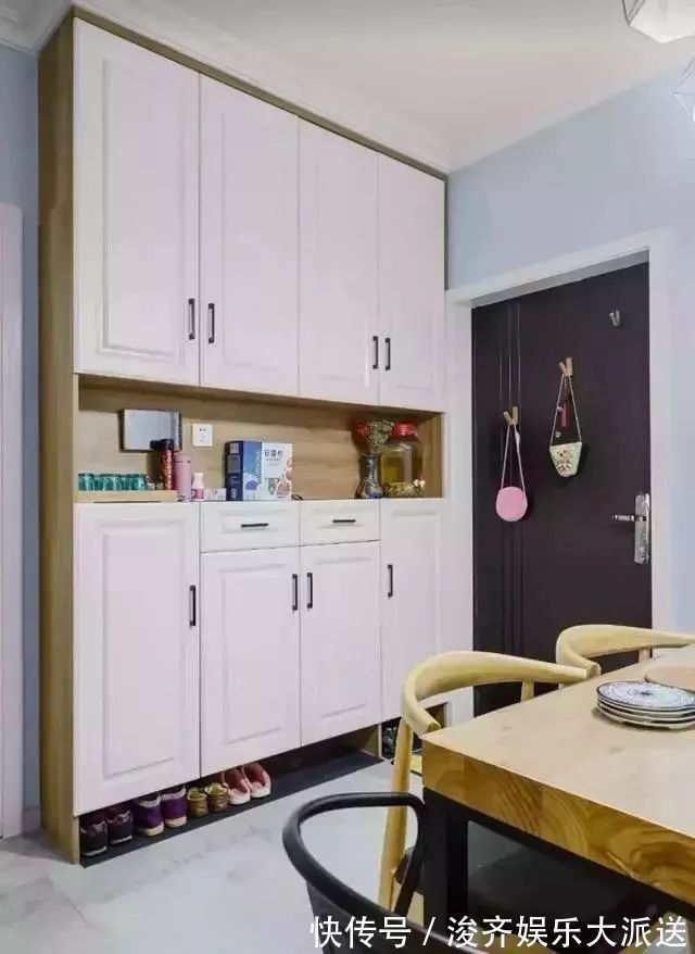 储物空间|门口只放个鞋柜好浪费！装一个柜子实用得很！