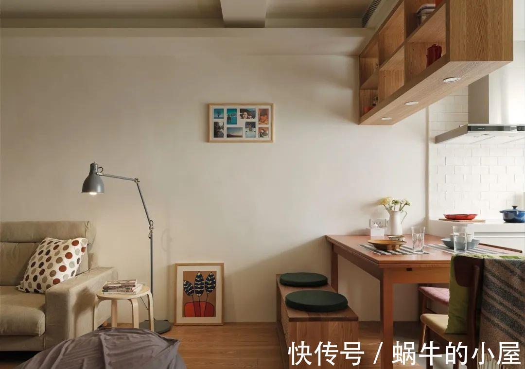 小公寓|小户型yyds!看人家这套43㎡MUJI风小公寓,1㎡都不浪费!