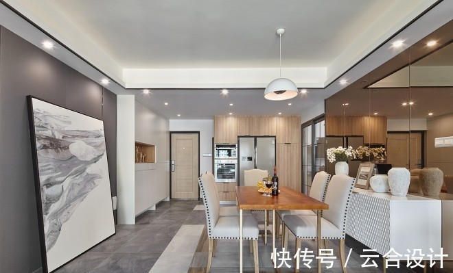 搭配|云合设计——100多㎡大平层,低价装出高档次,接下我的膝盖!