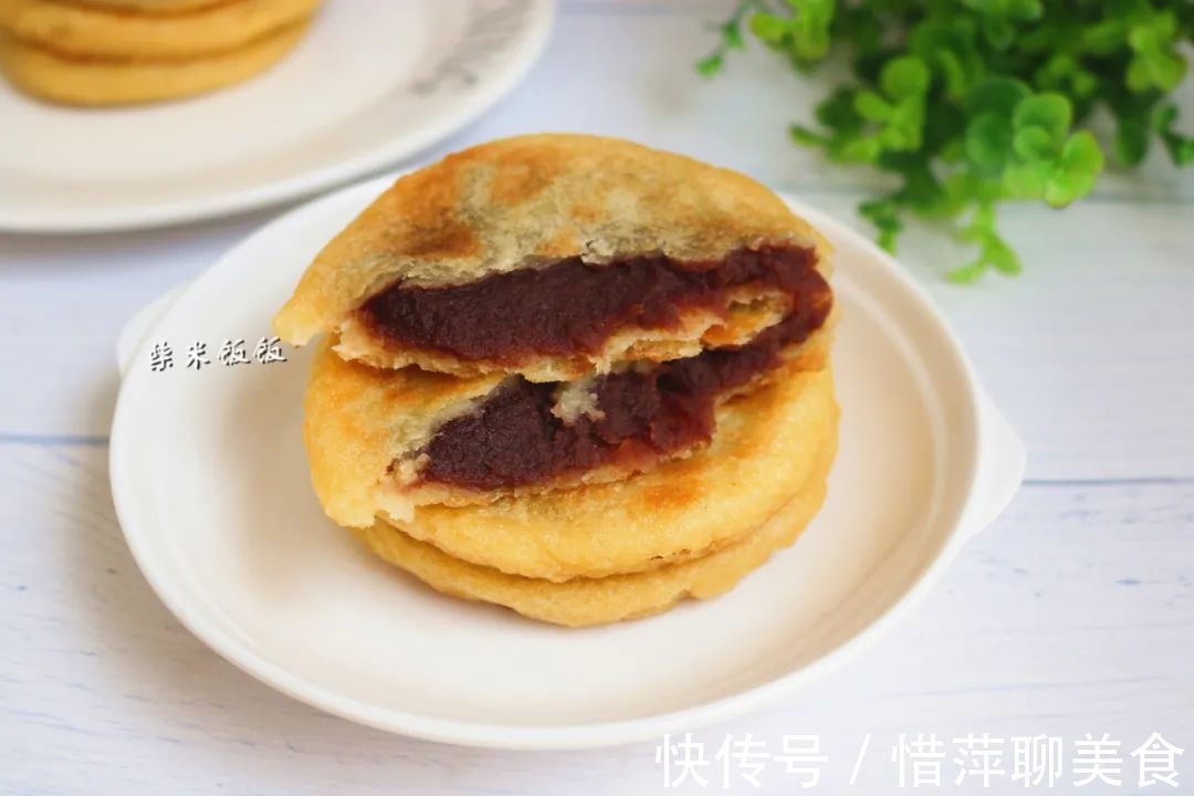 糯米粉|早餐吃它最省事,不用面粉,不用发酵,外酥里软,太香了