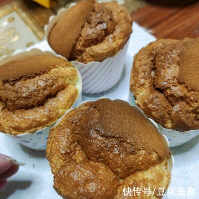 玉米淀粉|空气炸锅咖啡纸杯蛋糕7个