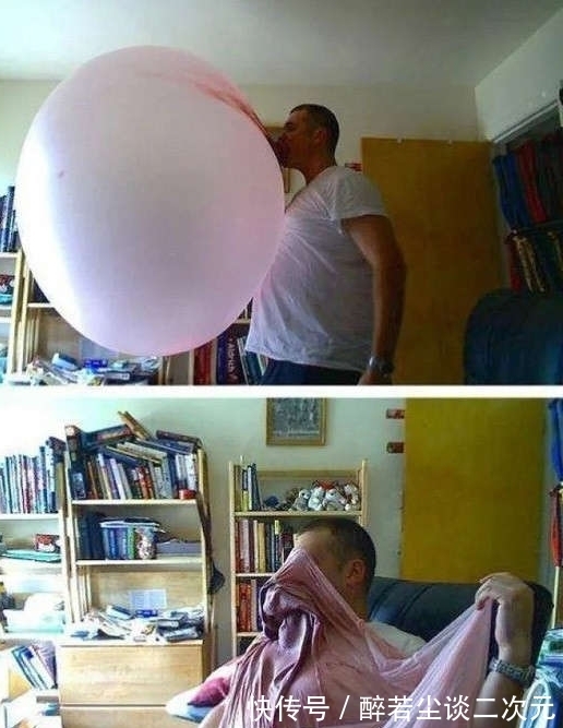 |搞笑图片：好烦啊，做个仰卧起坐都难，好难受哦