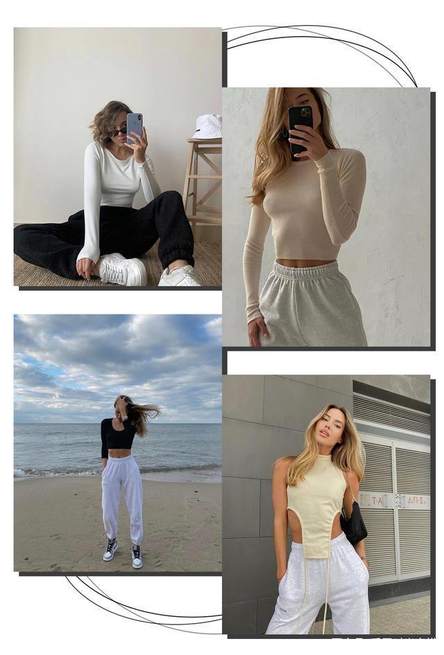 今年冬天很火的一条裤子,保暖百搭,不显臃肿