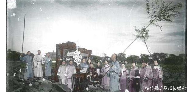 生活|慈禧太后罕见彩色照片，仿佛一位走进现代生活的女皇