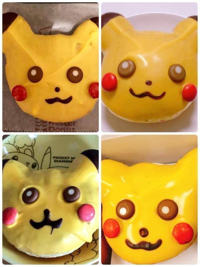 日本|图片仅供参考!日本网友买了皮卡丘甜甜圈,回家后直接吓哭