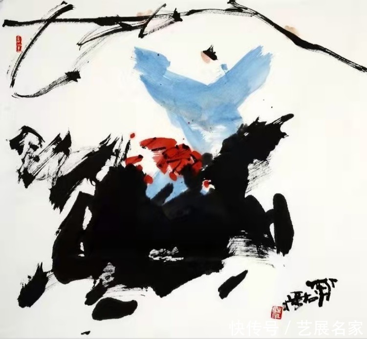 欣赏|【艺展中国】吴·斯日古楞绘画作品欣赏