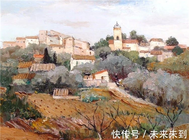 田园风光|「新意欣赏」马塞尔·德福法国后印象派天才画家的风采!