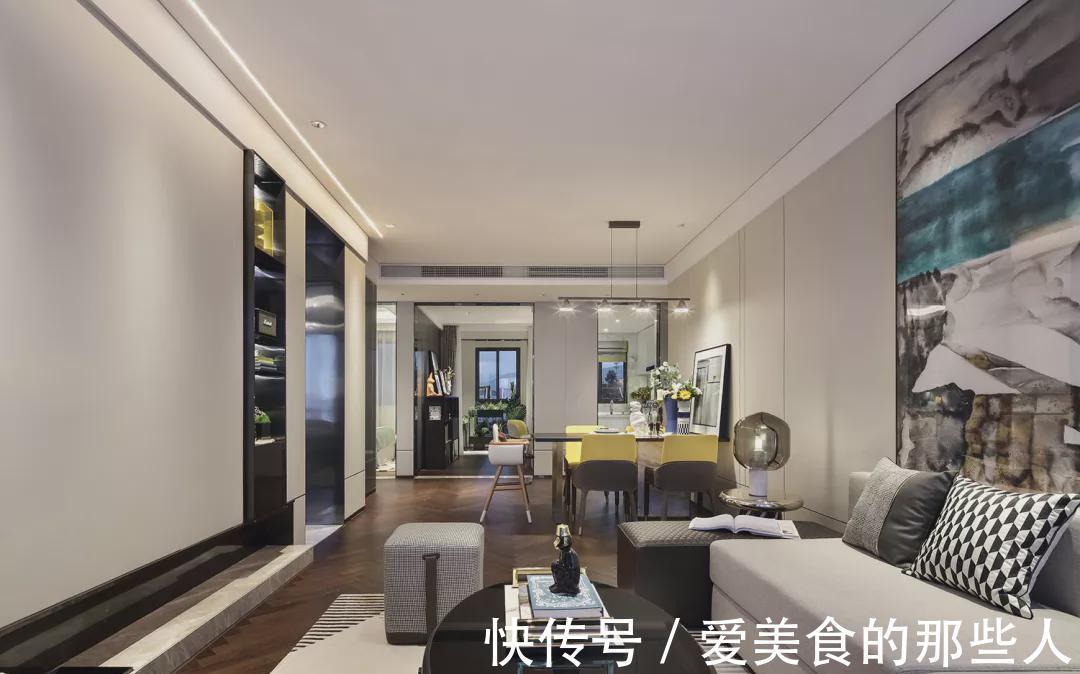 空间|108㎡三室,简洁空间配上雅致软装,舒适又大方