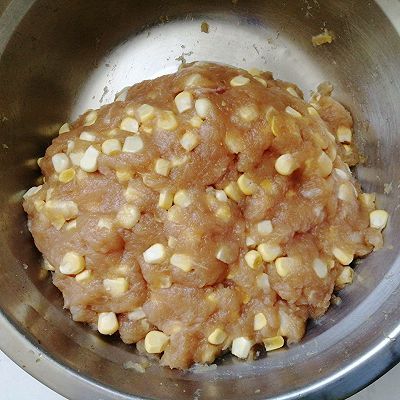 燕麦片|流心芝士玉米鸡肉燕麦球