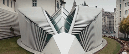 建筑|唯有鬼才,才敢让建筑飞起来!