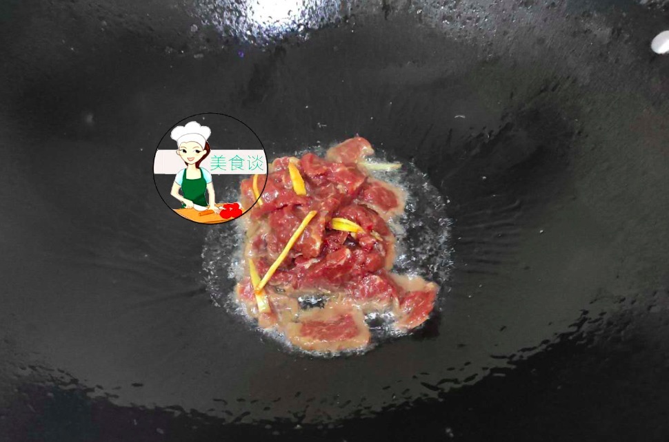 清脆|炒牛肉此做法,鲜香嫩滑,清脆爽口,比吃红烧肉强多了,简单营养