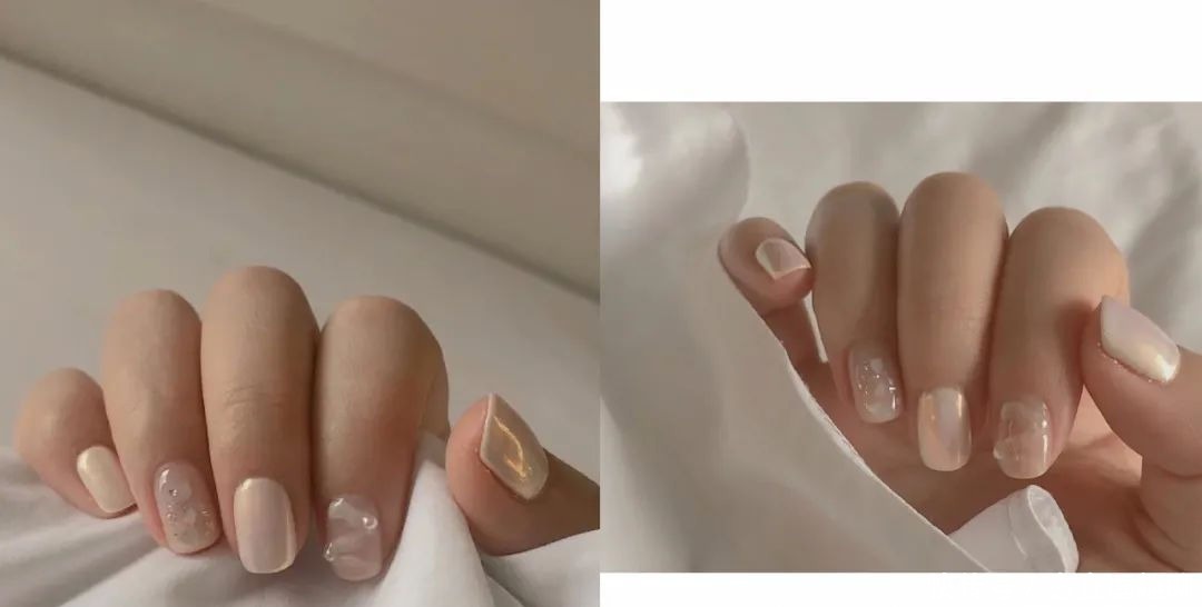 现实中美炸的极光美甲,梦幻炫彩,仙掉眉毛很上头!