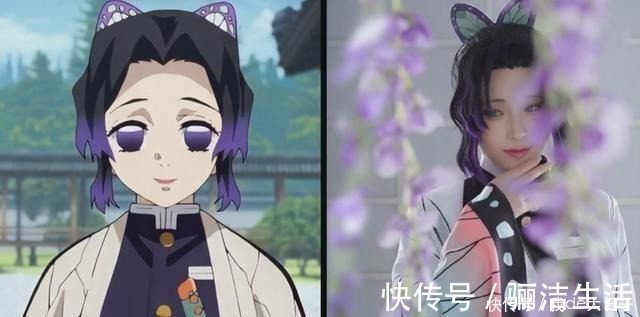 coser|鬼灭之刃COS粉碎次元壁伊之助被神还原,蝴蝶忍、香奈乎美如画