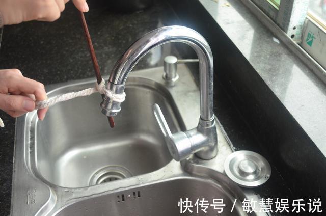 开关|不管家里有钱没钱,水龙头上放一根绳子,用途真厉害,省钱又实用