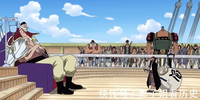 雷利|海贼王尾田也在吹红发的霸王色,等级在雷利之上,能秒钻石乔兹