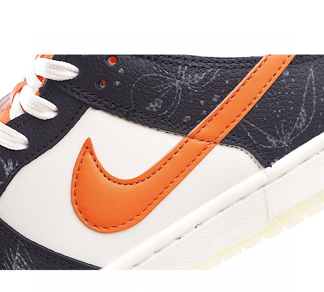 Nike Dunk SB Low 万圣节 黑白橙 夜光