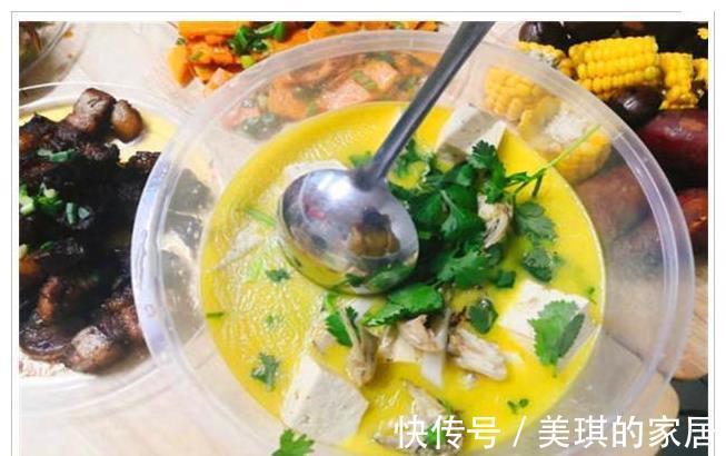 凉拌毛豆|几个老同学来家里吃饭，媳妇特意做一桌菜招待，饭后都夸我好福气