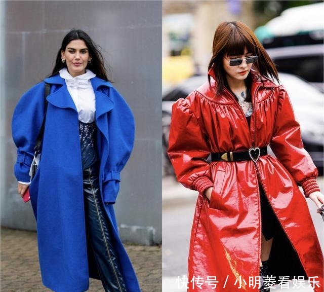 大衣|今年冬天流行羊腿袖大衣,时髦复古还凸显气场,小个子女生也能穿