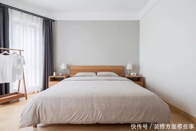 棉麻|97平原木装修三居室,简约清新像把大自然搬回家一样,非常舒适