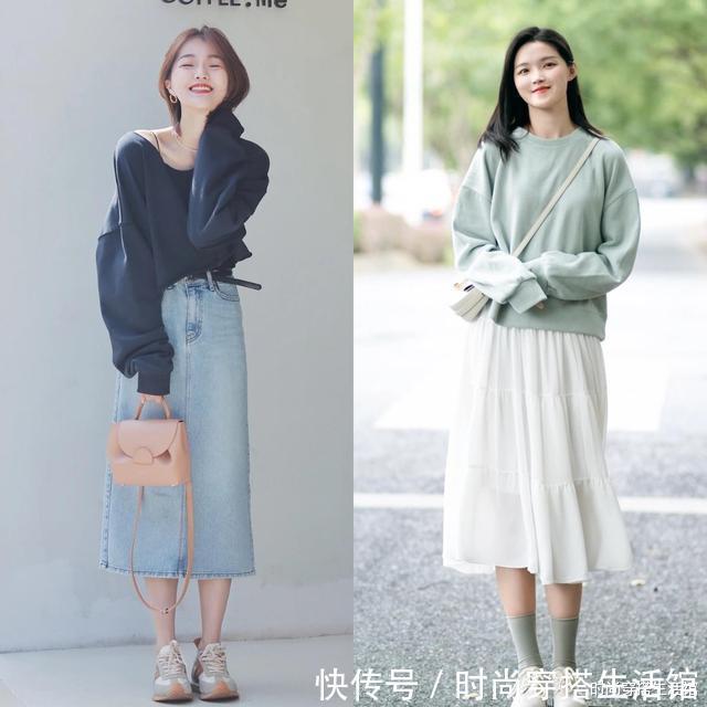 冬天穿卫衣,这样来挑选、搭配,简约大方又气质,适合40岁女人穿