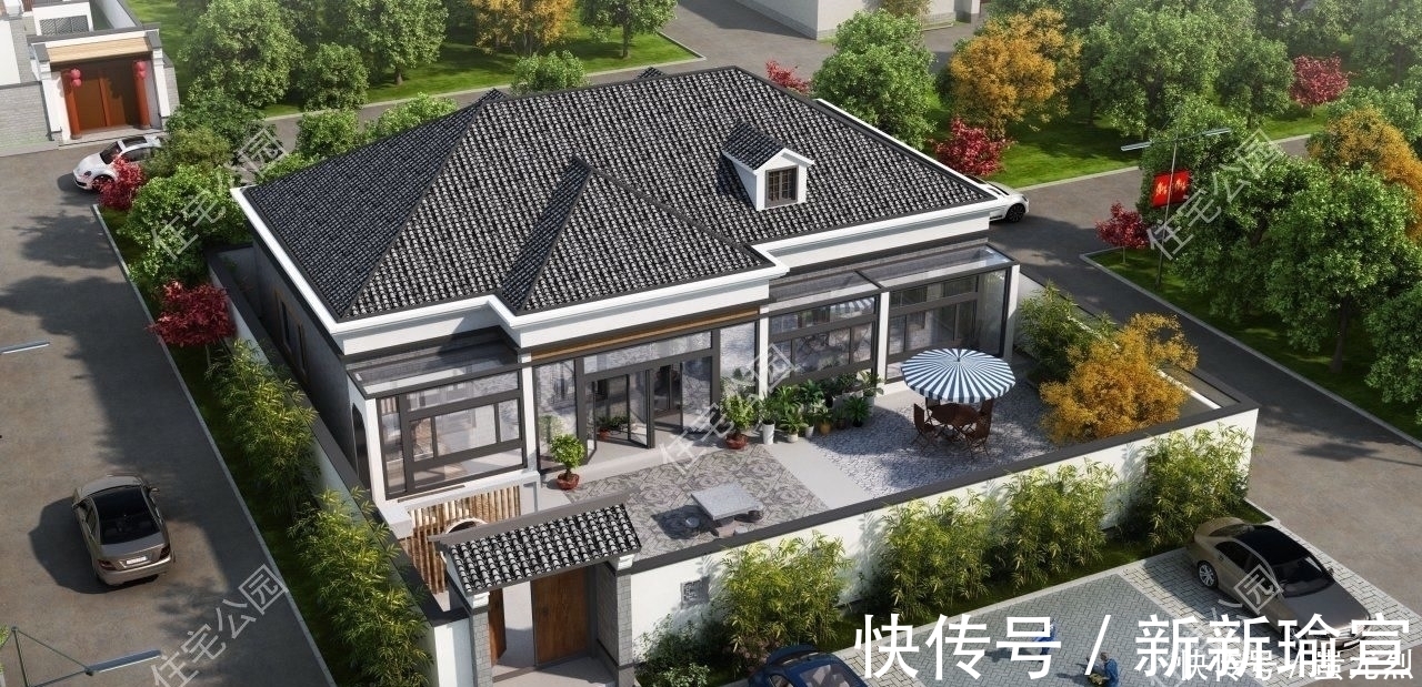 占地|这10套图纸告诉你2020年农村建养老别墅,什么设计最受欢迎