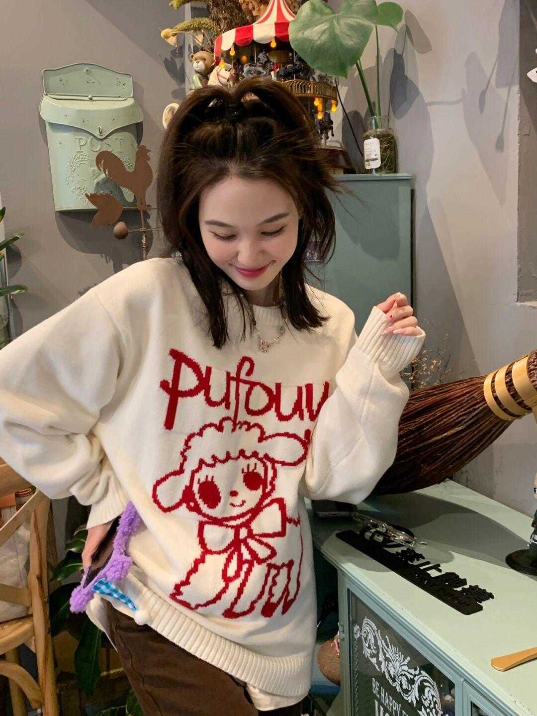 大衣 寒冬的毛衣依旧温柔,搭配大衣、羽绒服照样好看有气质