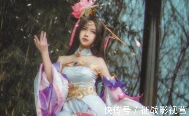 貂蝉|05后初中生COS貂蝉,却被“火焰袜”抢镜,网友:发育太肥了