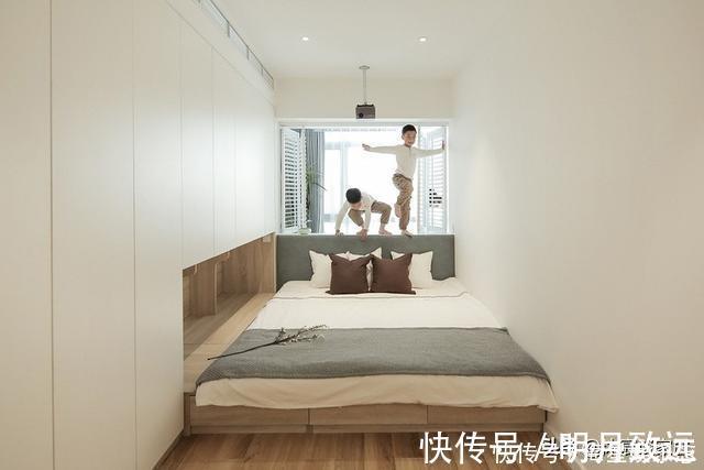 张女士|越来越多人去客厅化设计,像她家这样装修,59㎡住4口人很舒适