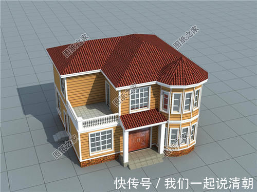 图纸|130平米二层别墅设计图,在农村最讨喜的户型,造价绝对让您惊讶
