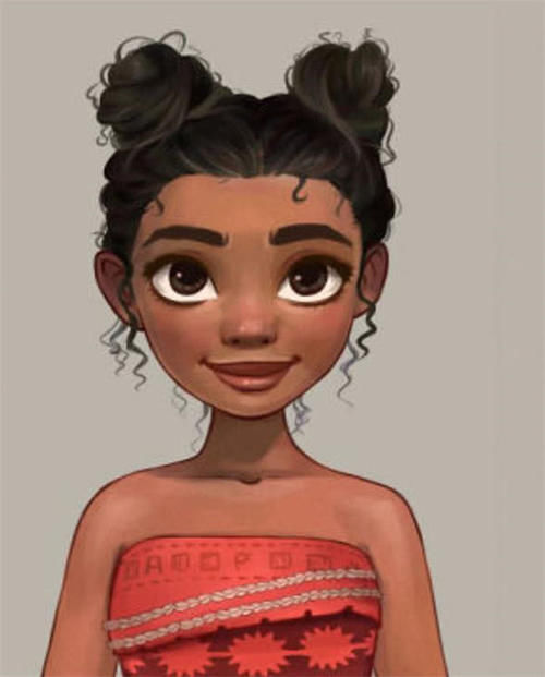 迪士尼公主|换上新发型的迪士尼公主,安娜最美,艾莎画风突变