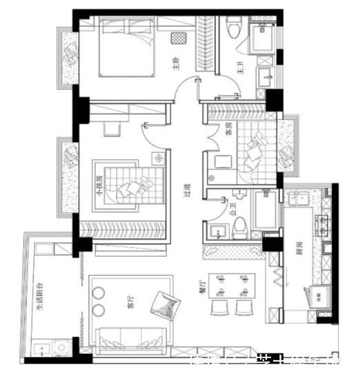 背景墙|105㎡新家很漂亮,3房空间一点都不浪费,入住几天给大家晒晒!