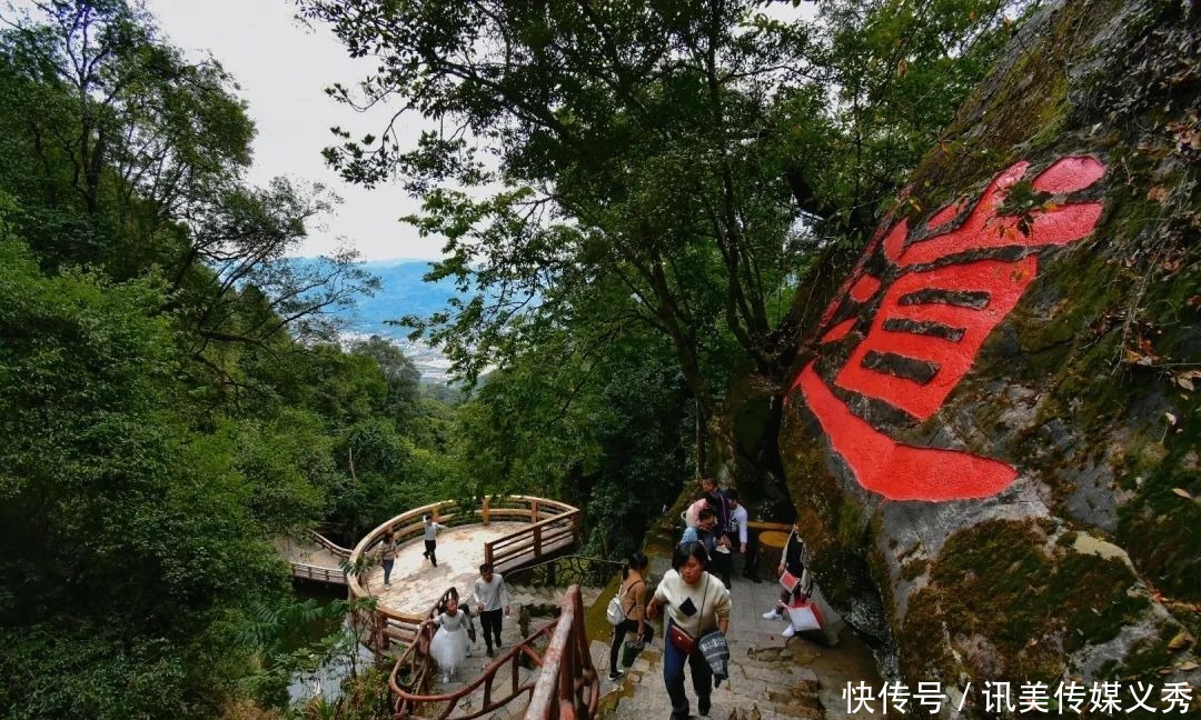 大V推荐丨金山人“拍了拍你”,一起去爬古道仙踪的鹅仙洞呀!