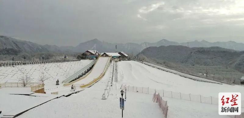 老年|成都这里又下雪了！春日雪景美如童话