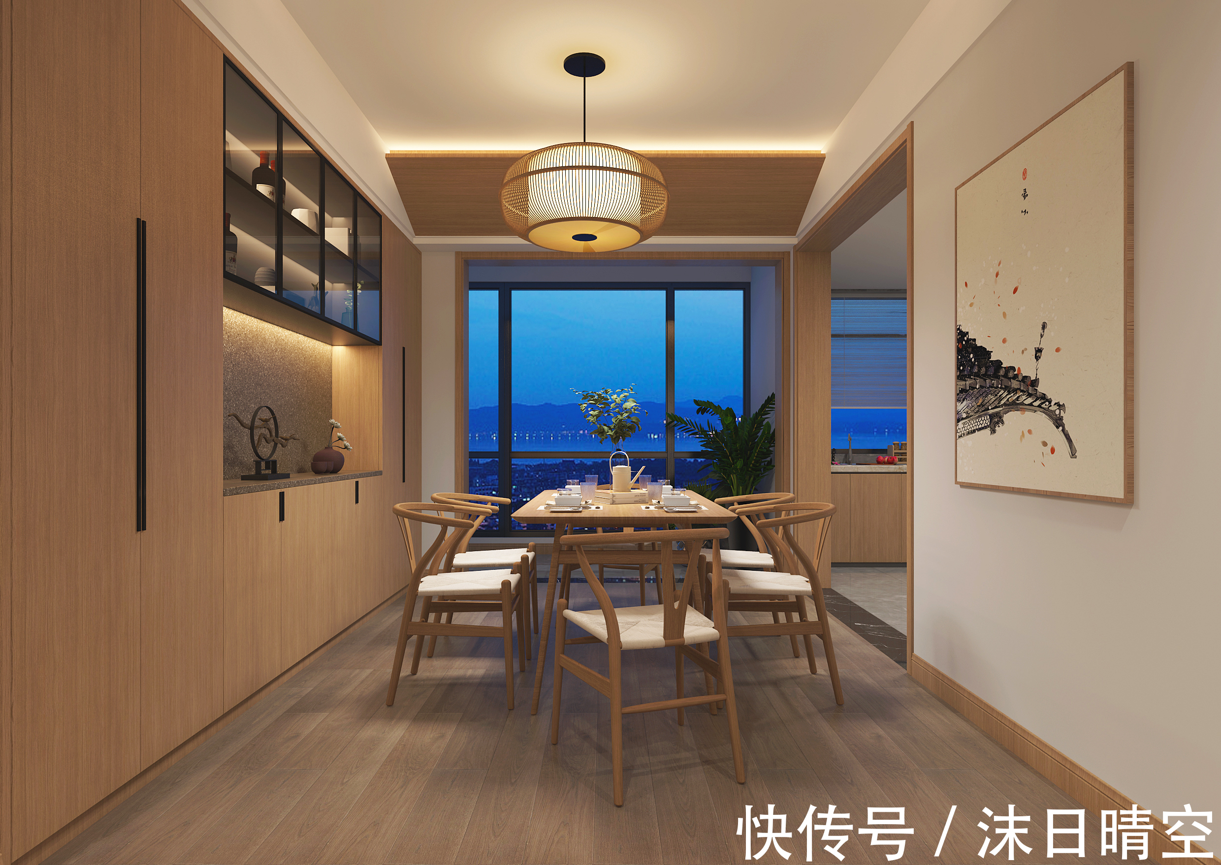 新中式|东泰花园150㎡新中式风格，庄重优雅