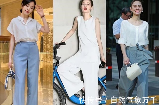 技巧 初秋一件普通的白衬衫,学会这几个搭配技巧,立马变得高级又时髦!