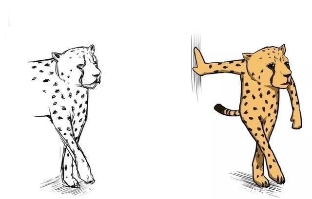 作品!当作品画到一半不想画了,这位画师的做法很有趣,让你笑出声来