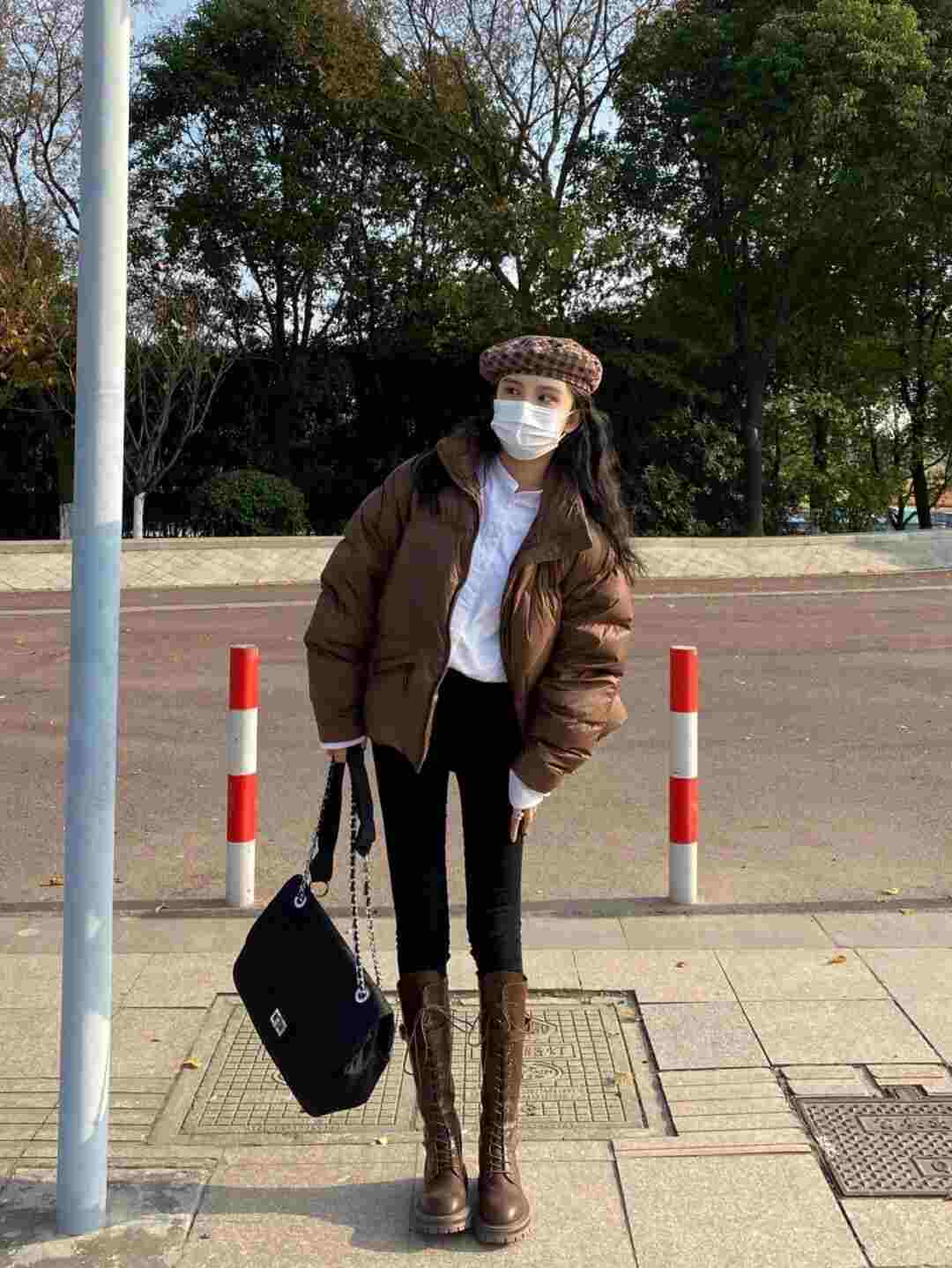 深色系 想要长靴上脚不沉闷!一定别错过这“两种”,增高显瘦又透气