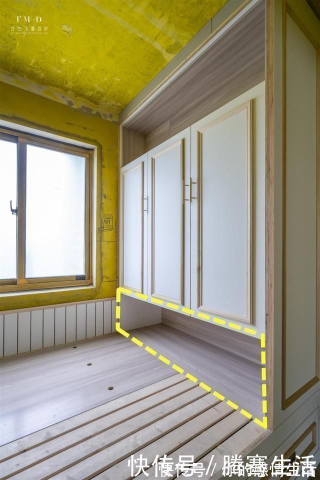 榻榻米|次卧打榻榻米组合柜,木工又把它改良了,床尾柜子留空睡着才舒服