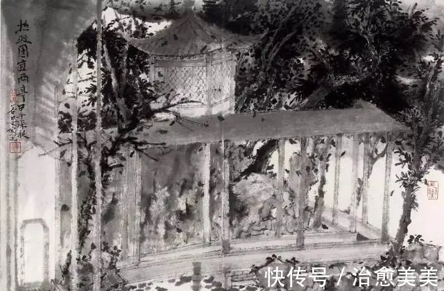 水墨!中国美院|二十多年来,他的水墨山水画影响了众多青年创作者