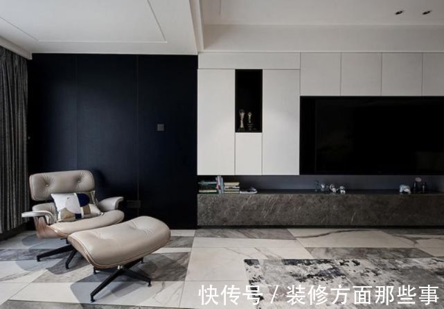 睡眠质量|76平现代简约风二居室，黑白灰色调让空间很显高级