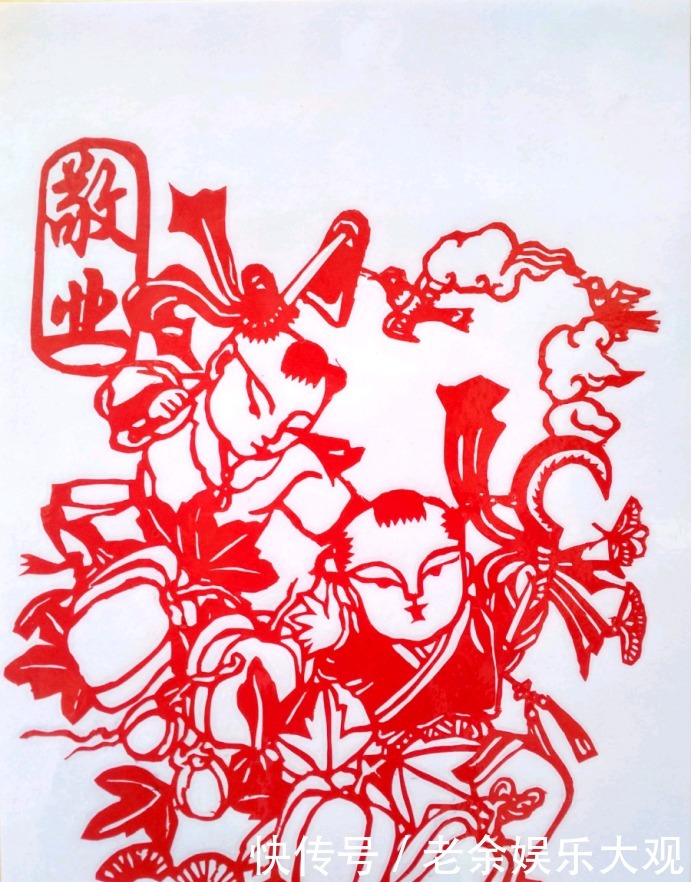 巧手|巧手“剪”出主旋律,校园“刮”起民俗风